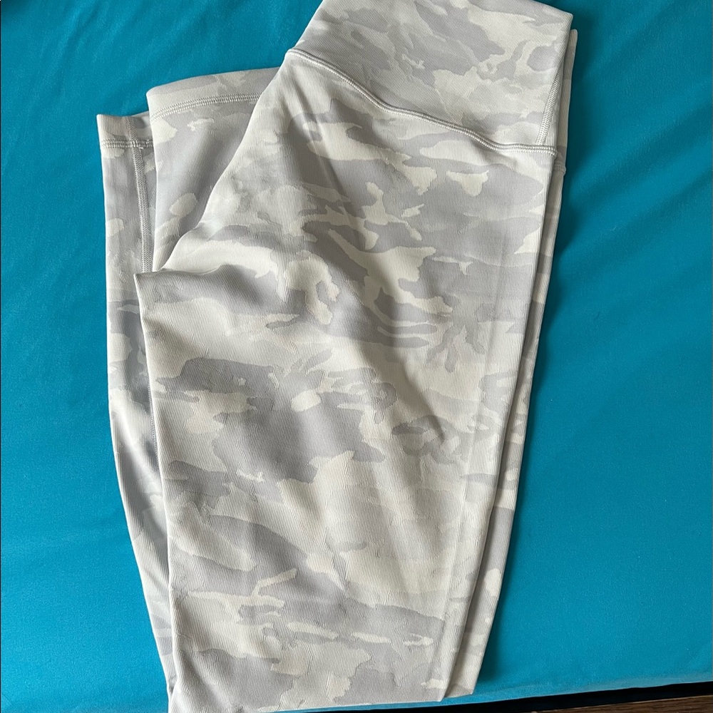 Lululemon white camo leggings